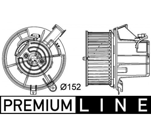 Компресор салону AB 119 000P MAHLE