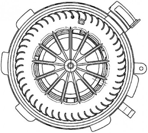 Компресор салону AB 89 000P MAHLE