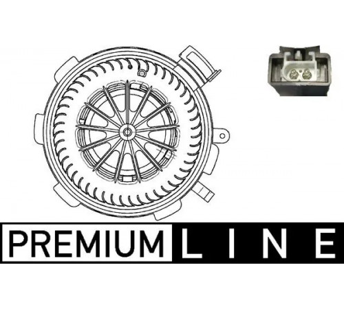 Компресор салону AB 89 000P MAHLE
