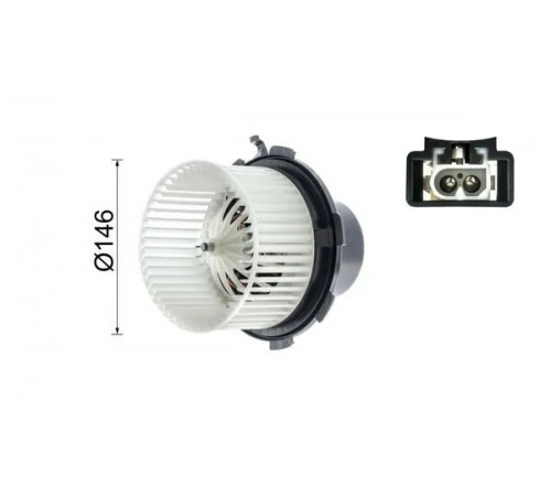 Компресор салону AB 89 000P MAHLE