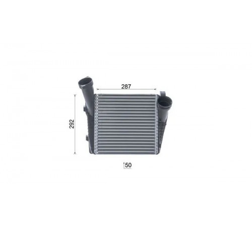 Охолоджувач наддувального повітря CI 141 000P MAHLE