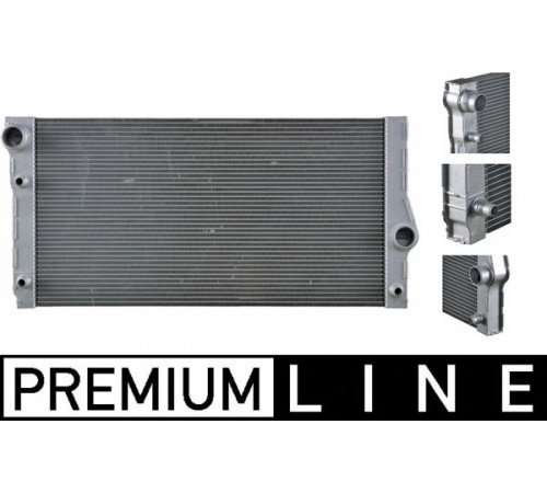 Радіатор, система охолодження двигуна CR 1148 000P MAHLE