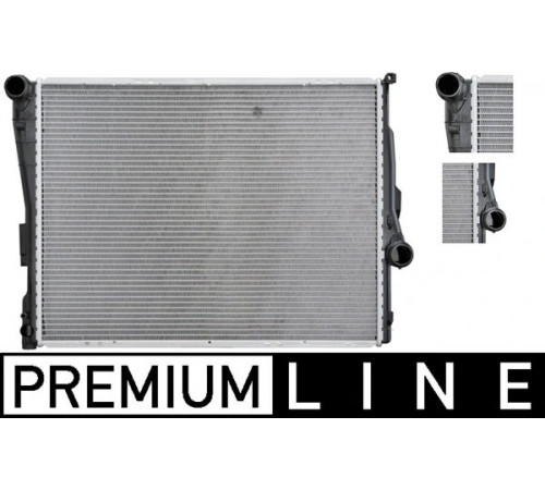 Радіатор, система охолодження двигуна CR 457 000P MAHLE