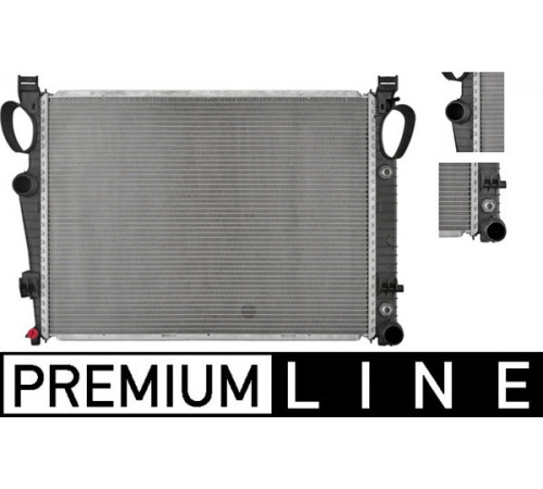 Радіатор, система охолодження двигуна CR 464 000P MAHLE