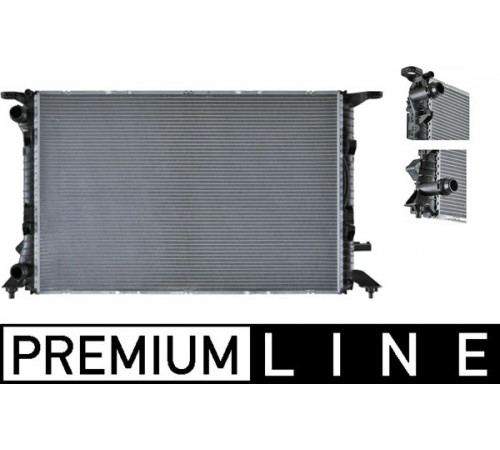 Радіатор, система охолодження двигуна CR 905 000P MAHLE