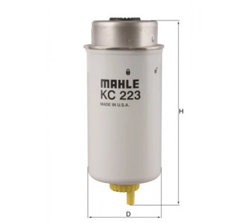Фільтр палива KC 223 MAHLE