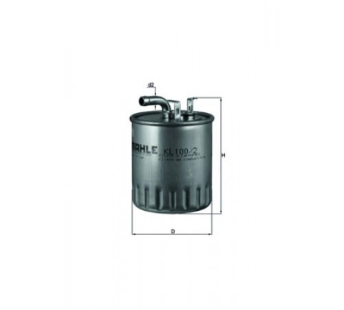 Фільтр палива KL 100/2 MAHLE