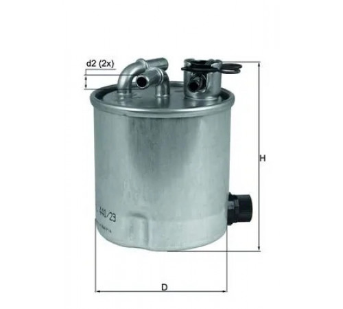 Фільтр палива KL 440/23 MAHLE