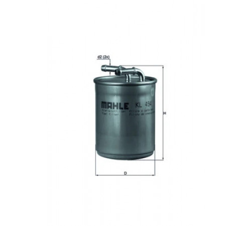 Фільтр палива KL 494 MAHLE