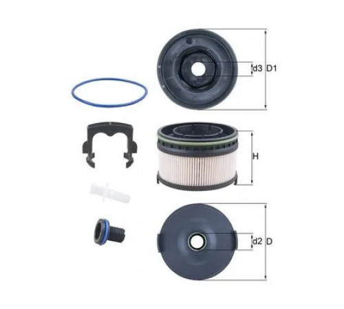 Фільтр палива KX 568KIT MAHLE