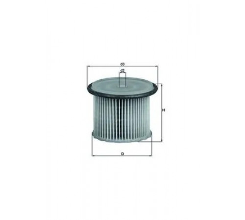 Фільтр палива KX 63/1 MAHLE