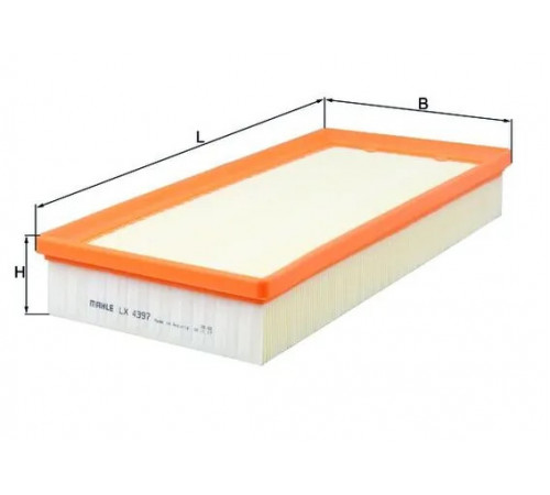 Повітряний фільтр LX 4397 MAHLE