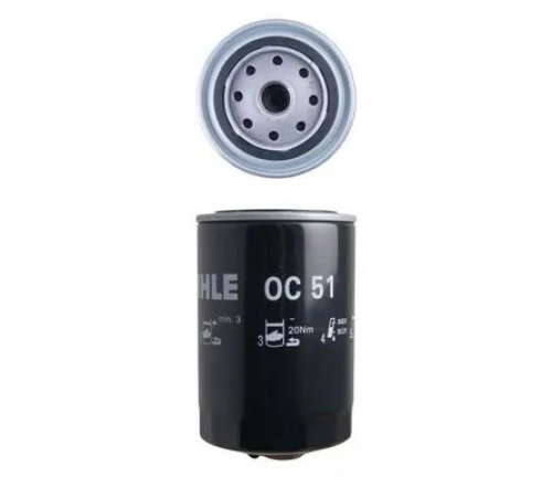 Оливний фільтр OC 51 MAHLE