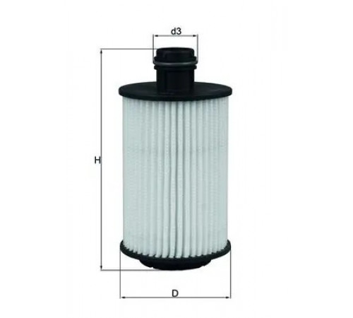 Оливний фільтр OX 1012D MAHLE