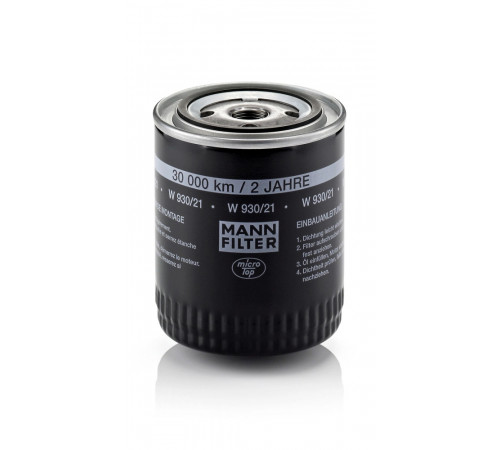 Оливний фільтр W 930/21 MANN-FILTER