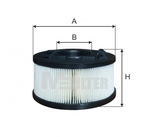 Повітряний фільтр A 8097 MFILTER