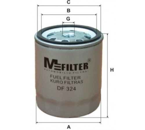 Фільтр палива DF 324 MFILTER