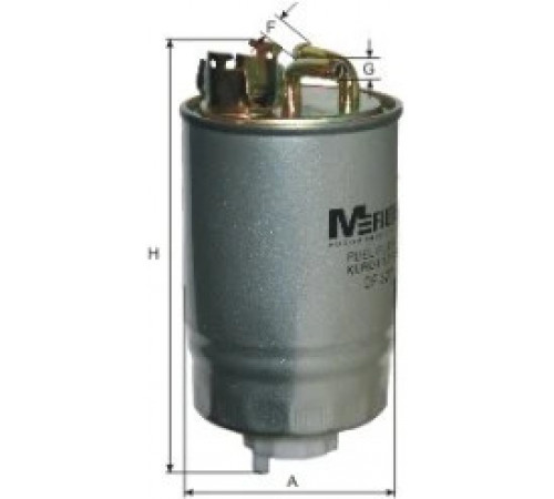 Фільтр палива DF 327 MFILTER