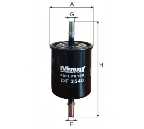 Фільтр палива DF 3540 MFILTER