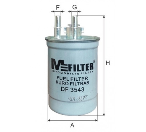 Фільтр палива DF 3543 MFILTER