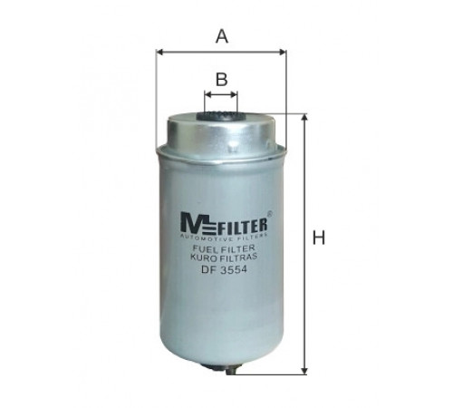 Фільтр палива DF 3554 MFILTER