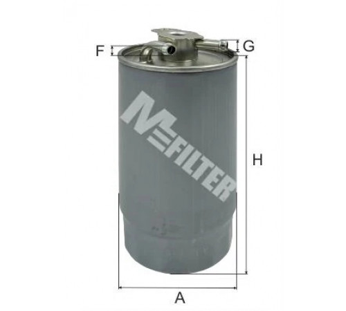 Фільтр палива DF 3571 MFILTER