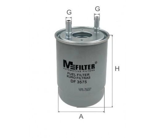 Фільтр палива DF 3575 MFILTER
