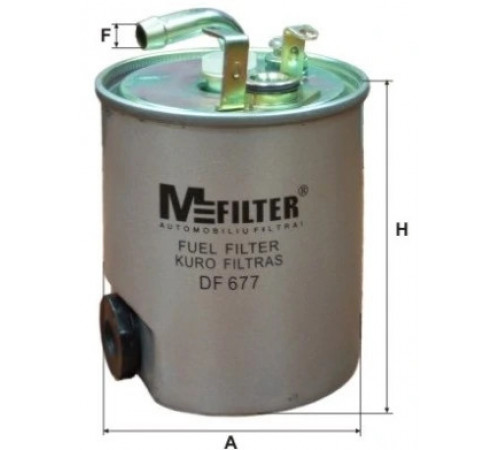 Фільтр палива DF 677 MFILTER