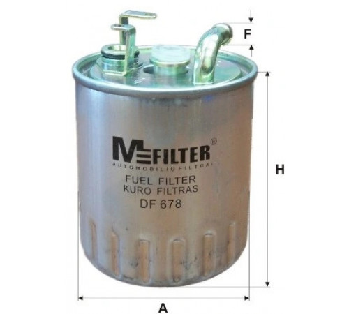 Фільтр палива DF 678 MFILTER