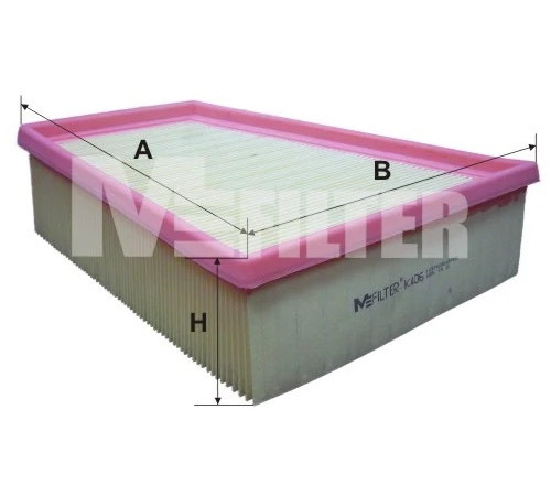 Повітряний фільтр K 406 MFILTER