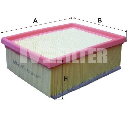 Повітряний фільтр K 432 MFILTER