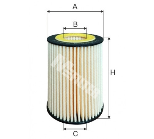 Оливний фільтр TE 601 MFILTER
