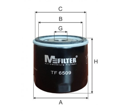 Оливний фільтр TF 6509 MFILTER