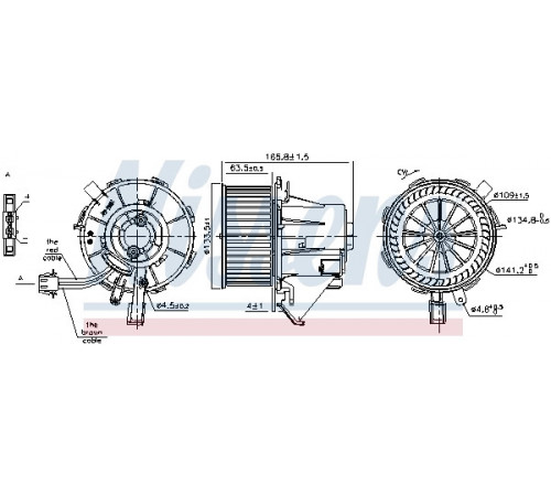 Компресор салону 87215 NISSENS