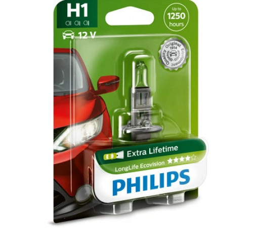 Лампа розжарювання, фара дальнього світла 12258LLECOB1 PHILIPS