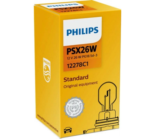 Лампа розжарювання, стоянковий ліхтар 12278C1 PHILIPS