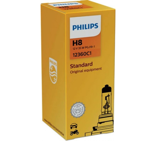 Лампа розжарювання, фара дальнього світла 12360C1 PHILIPS