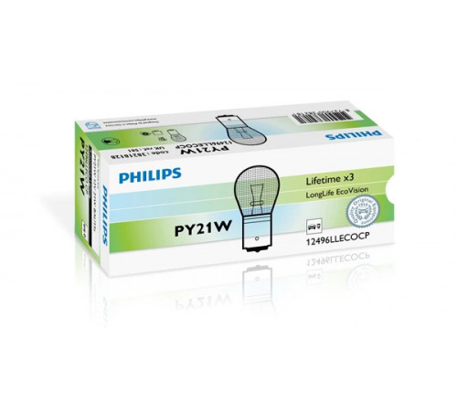 Лампа розжарювання, вказівник повороту 12496LLECOCP PHILIPS