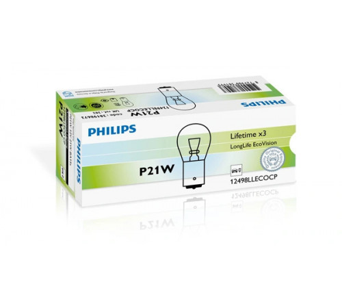Лампа розжарювання, вказівник повороту 12498LLECOCP PHILIPS