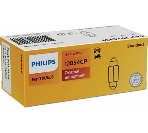 Лампа розжарювання, світильник салону 12854CP PHILIPS
