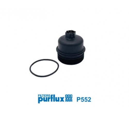 Кришка, корпус оливного фільтра P552 PURFLUX