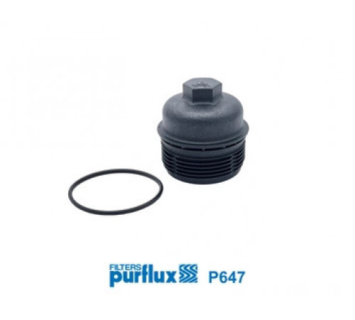 Кришка, корпус оливного фільтра P647 PURFLUX