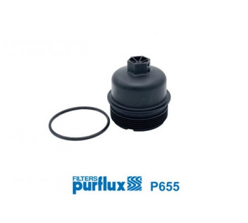 Кришка, корпус оливного фільтра P655 PURFLUX