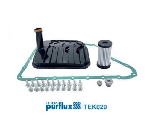 Комплект гідравлічних фільтрів, автоматична коробка передач TEK020 PURFLUX