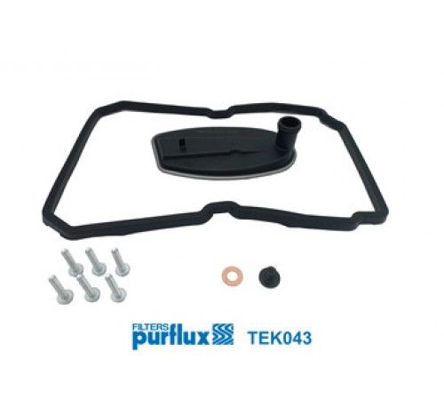 Комплект гідравлічних фільтрів, автоматична коробка передач TEK043 PURFLUX