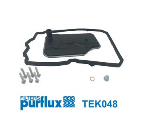 Комплект гідравлічних фільтрів, автоматична коробка передач TEK048 PURFLUX
