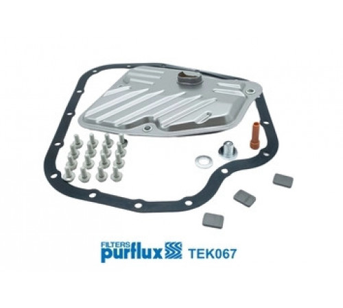 Комплект гідравлічних фільтрів, автоматична коробка передач TEK067 PURFLUX
