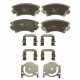 Комплект гальмівних накладок, дискове гальмо GDB1783 TRW