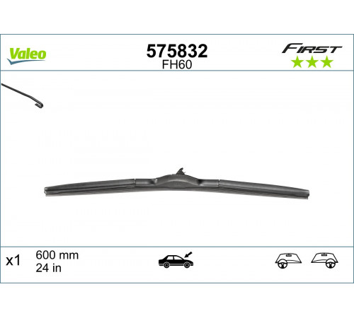 Щітка двірника 575832 VALEO