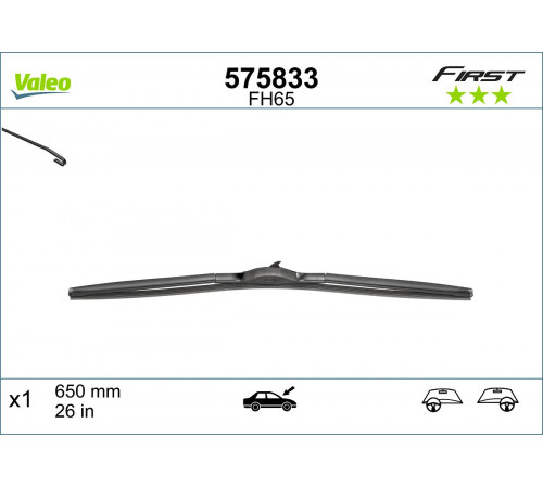 Щітка двірника 575833 VALEO